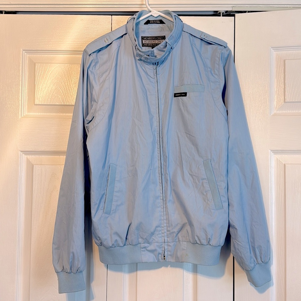 Unisex Baby Blue Members Only Jacket